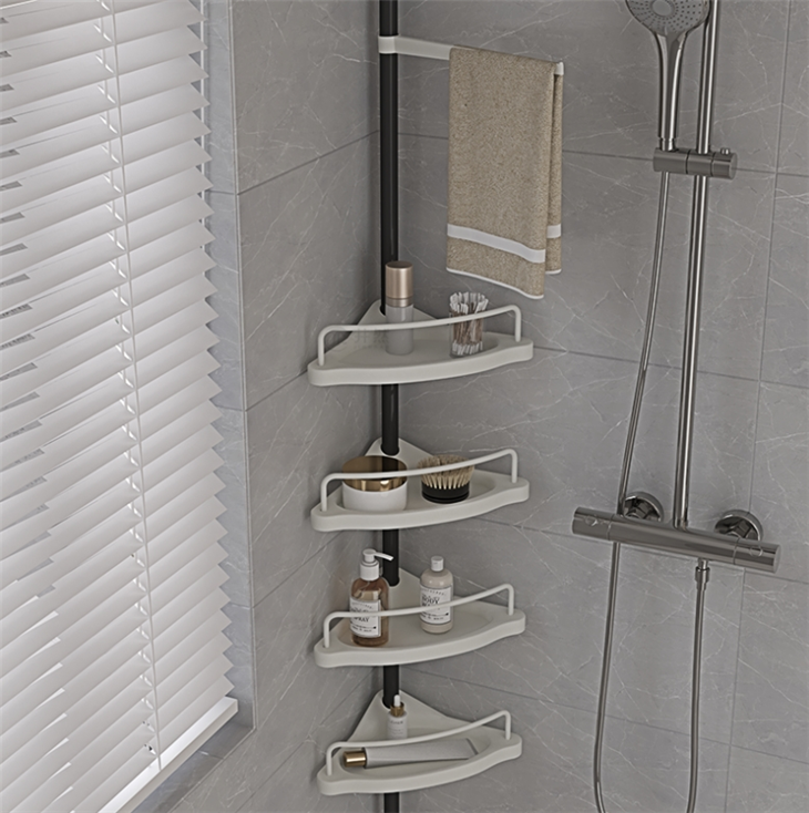 4-Tier Bathroom Corner Shelf