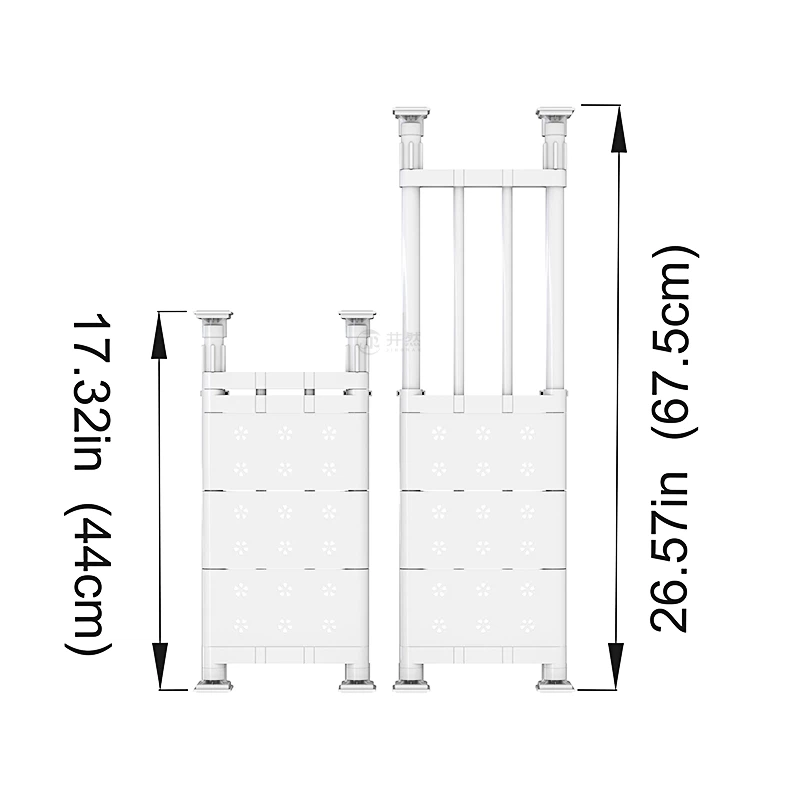 DIY Length White Closet Shelf