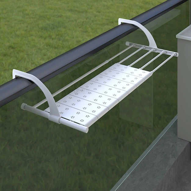 Invisible Balcony Clothes Drying Rack